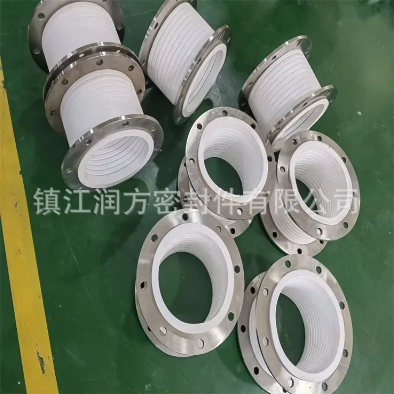 Stainless Steel PTFE Metal Expansion Joint Axial Type Bellows Compensator Compensation