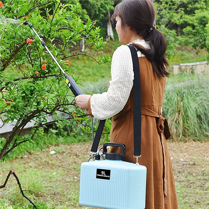 5L/9L Electric Sprayer Automatic Garden Plant Mister Watering Can Rechargeable Agriculture Forestry Orchard Irrigation Tool