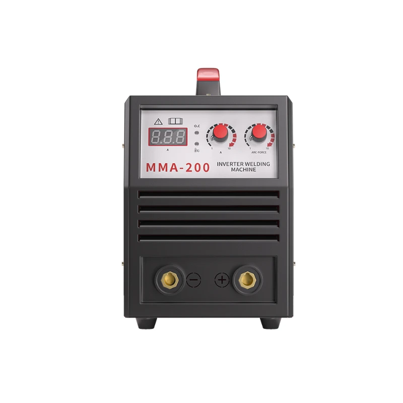 Groothandel Mini MMA-200 220V Nieuwe handmatige metalen booglasser Draagbare MMA-lasser