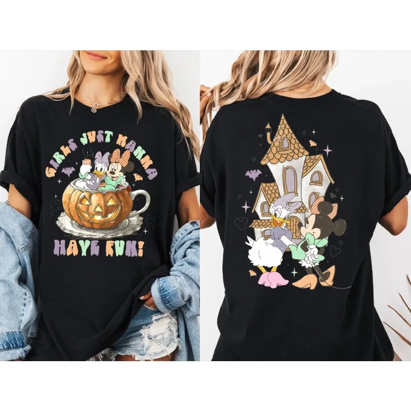 

Девушка просто хочет иметь весело. Рубашка с Минни Дейзи на Хэллоуин, футболка на Хэллоуин лучшего друга Диснея, футболка для вечеринки Best Friend