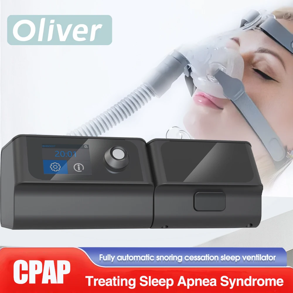 CPAP BPAP автоматический хропальный вентилятор для сна для лечения синдрома апноэ сна с дополнительной маской для лица/носа