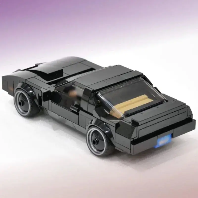 262PCS MOC- 144934   Coche de carreras técnico KITTED-Knight Rider Speed Champions, coche deportivo de ciudad, modelo de bloques de construcción, juguetes de regalo