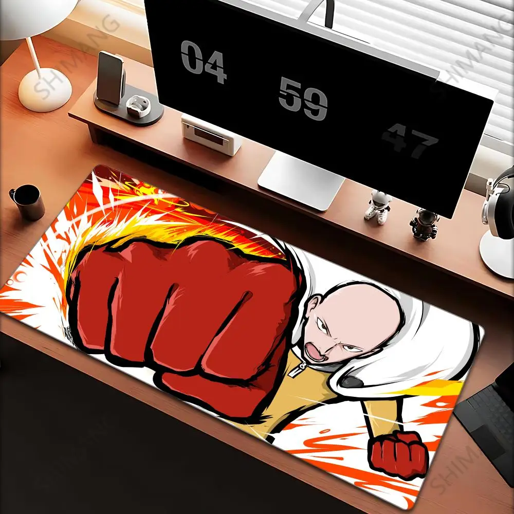 

Anime ONE PUNCH-MAN Player Speed Mouse Pad Kawaii Gaming Accessories Xxl Varmilo Keyboard Gamer Computer Desk Mat Large Mousepad