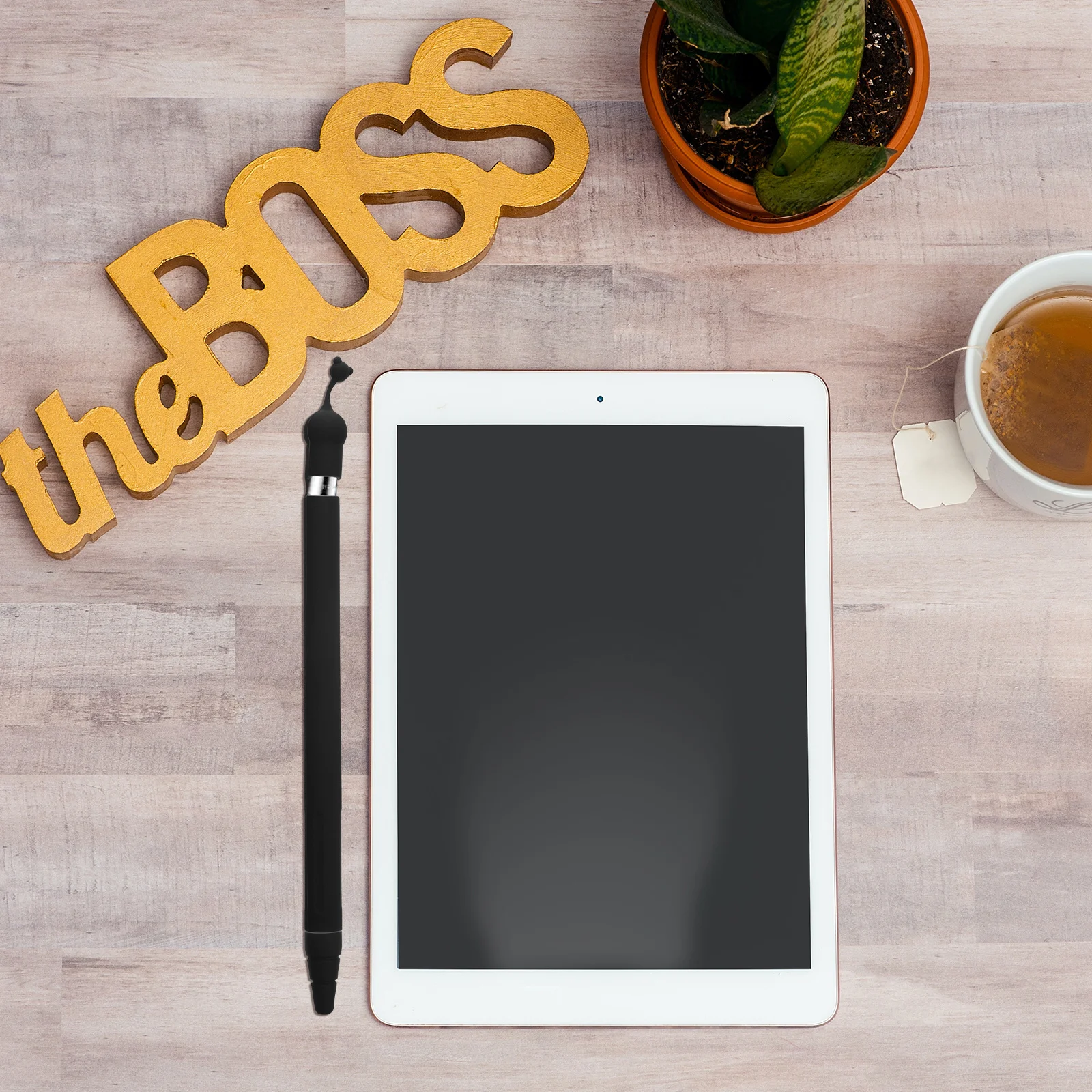 

2Pcs Pencil Sleeve Protector Compatible for Apple Pencil 1 Soft Silicone Cover Anti-Lost Shock Resistant Decorative Case