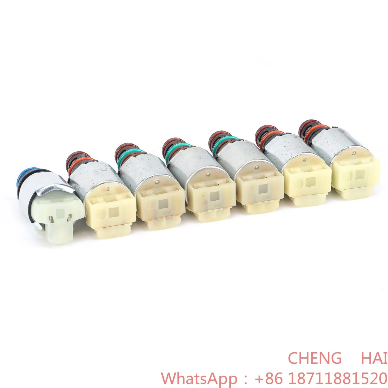 CHENG HAI 6R80 Automatic Transmission Solenoid Valve 7-piece Set for Ford Explorer Raptor Pickup Truck Auto Parts