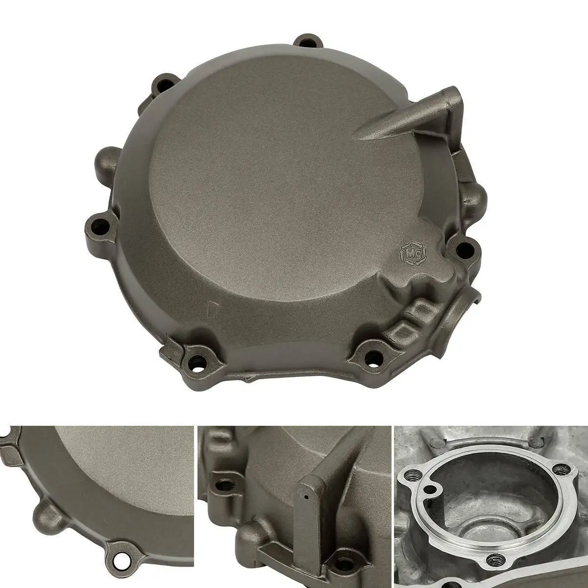 

Motorcycle Left Engine Stator Cover Crankcase For KAWASAKI Ninja ZX12 ZX12R 2000 2001 Aluminum