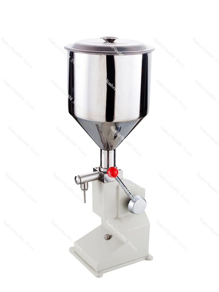 A03 Small Manual Hand Pressure Filling Machine Paste Honey Canning Machine Quantitative Liquid Manual Filling