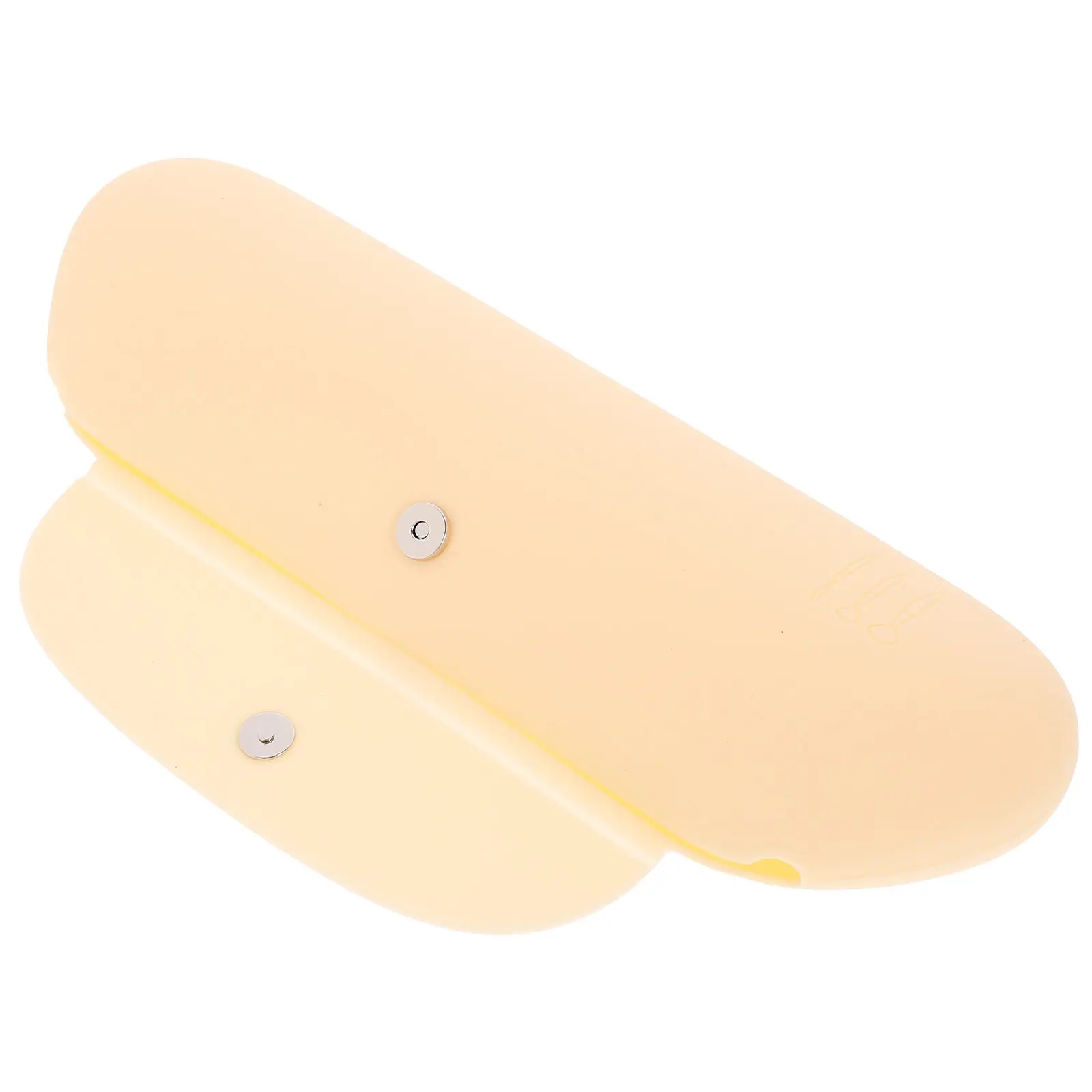 حقيبة تخزين فرش المكياج من السيليكون، حقيبة فرش مكياج للسفر، متينة وخفيفة الوزن للنساء، تصميم بسيط وسهل التنظيف