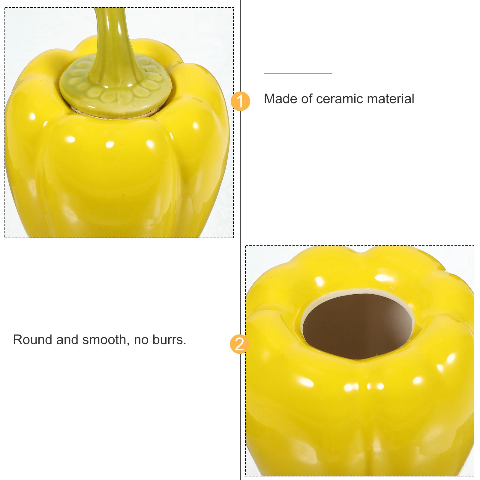 

Green Pepper Shape Sealed Jar Multi-Purpose Storage Container Tea Coffee Sugar Jam Honey Organizer Anti-Damp Canister