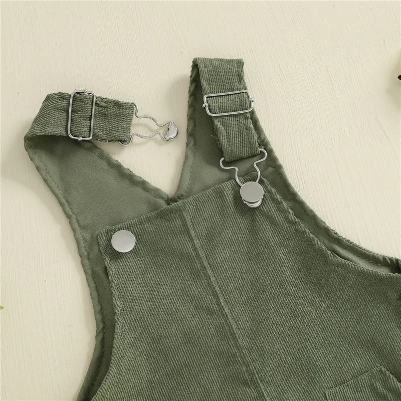 Unisex Baby Suspender Overalls 4