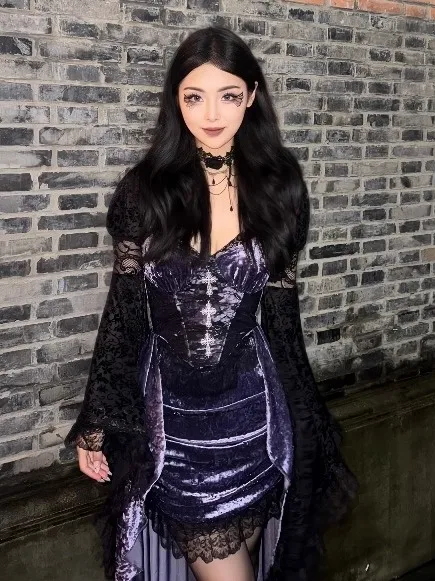 Gothic Sle Purple D… - image