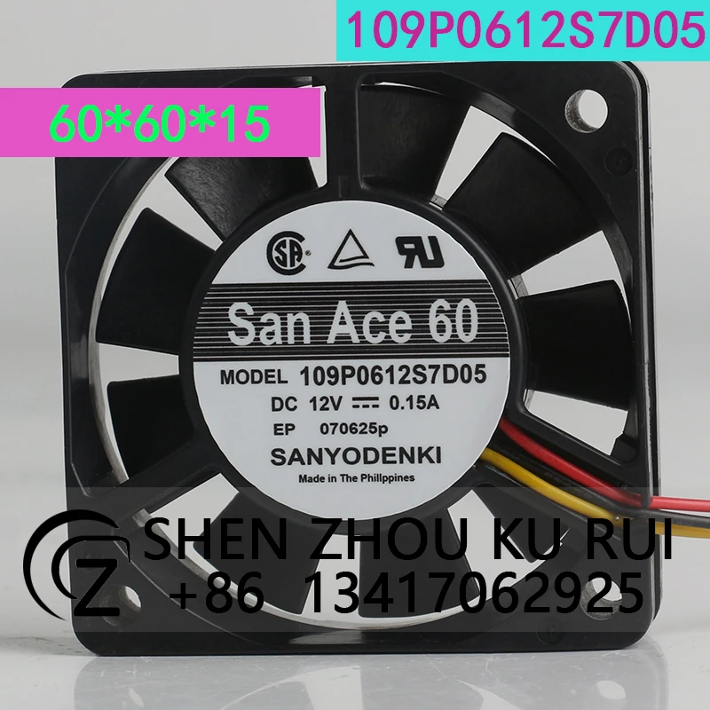 sanyo-5v-24v-48v-dc-12v-015a-ac-ec-6015-60x60x15mm-6cm-servidor-chassi-de-bola-dupla-alarme-alto-volume-de-ar-109p0612s7d05-ventilador-de-refrigeracao