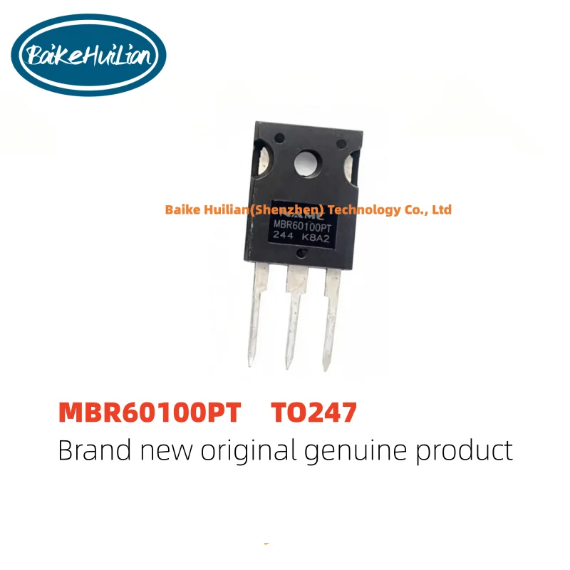 100pcs/lot Brand new original MBR60100PT Schottky diode 60A100V direct insertion TO247