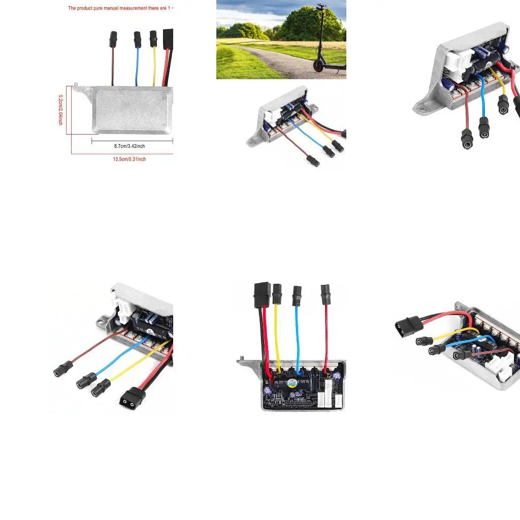 

652F Precisions Engineered Scooters Controller Assembly Heat Resistant Aluminum Alloys for Enhances Cycling Stability