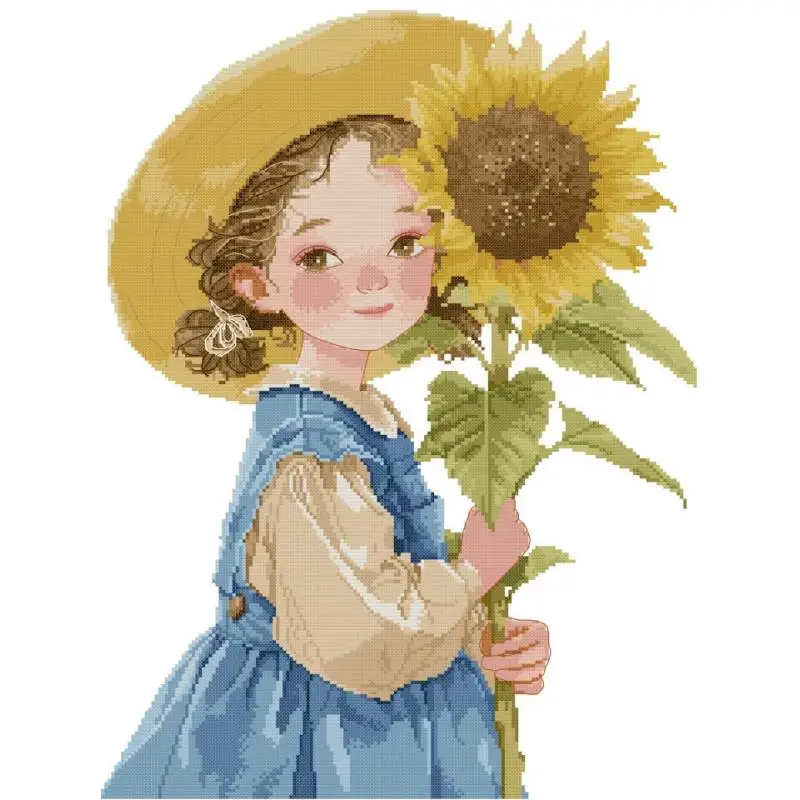 �y�Z�[�����z�����v�����g���n�̎hembroidery�L�b�g,�Ђ܂��̏����ȏ��̎q,�N���X�X�e�b�`�p�^�[��,���������H�|�i,14�J���b�g,16�J���b�g,11�J���b�g