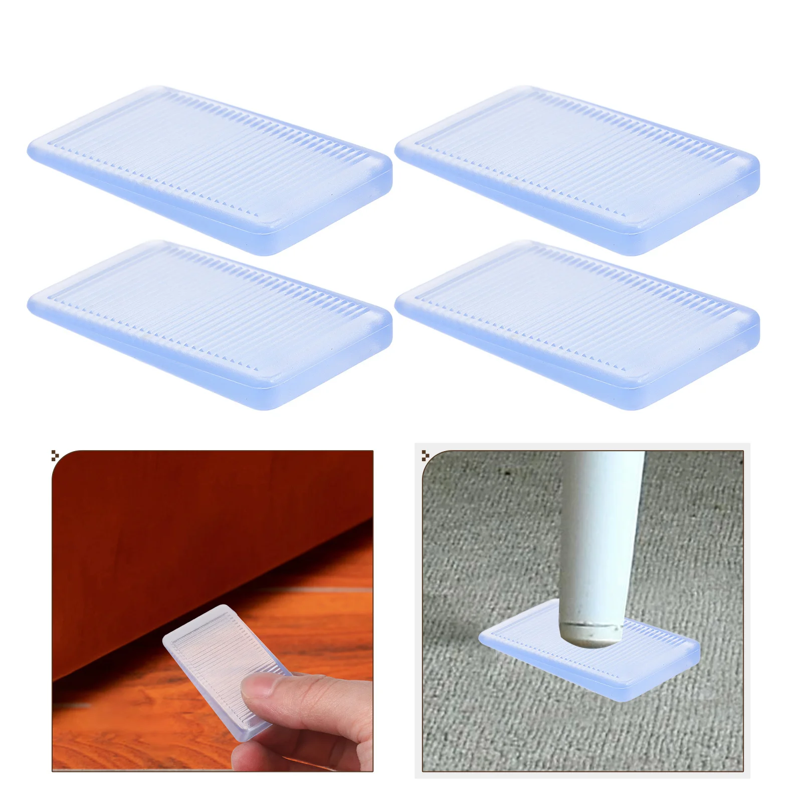 

8 шт. выравниватели мебели, бытовые гибкие прокладки для стабилизирующих столов, кроватей, полок, износостойкие для домашнего использования