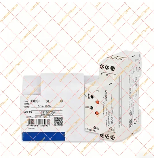 8-Pin Socket Digital Panel Mount Timer Multi-function Solid State Time Relay
