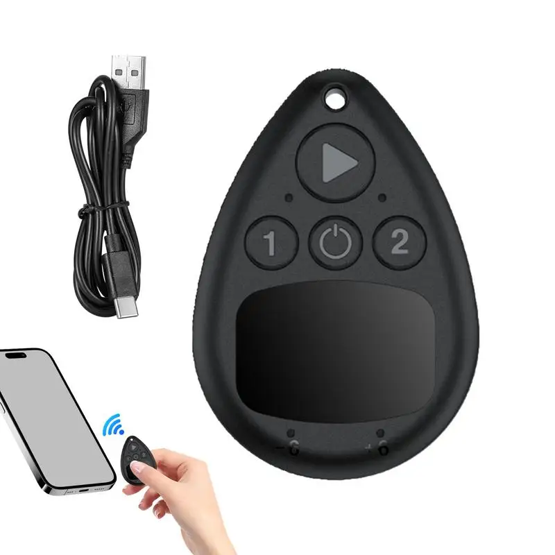 

Phone Screen Clicker Rechargeable Phone Remote Control Non-Contact Clicker Phone Screen Protection Remote For Music Listening