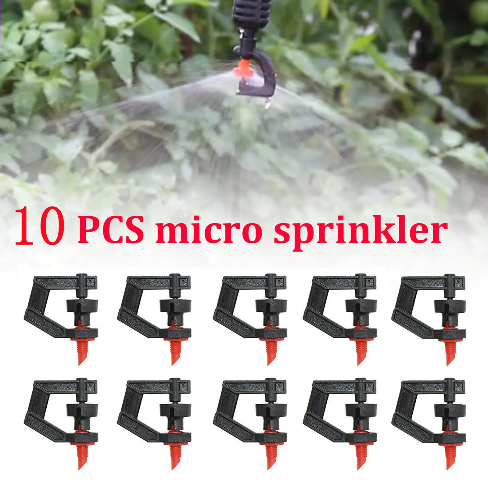 

10PCS 360 Degree G Type Rotating Refraction Sprinklers Refract Water Saving Atomizing Nozzle Garden Irrigation Lawn Spray Head