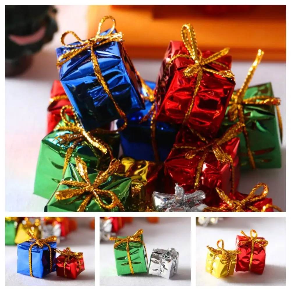 Pretend Play 1:6/1:12 Dollhouse Furniture House Accessories Photographic Prop House Decor Cute 2pcs Mini Christmas Gifts