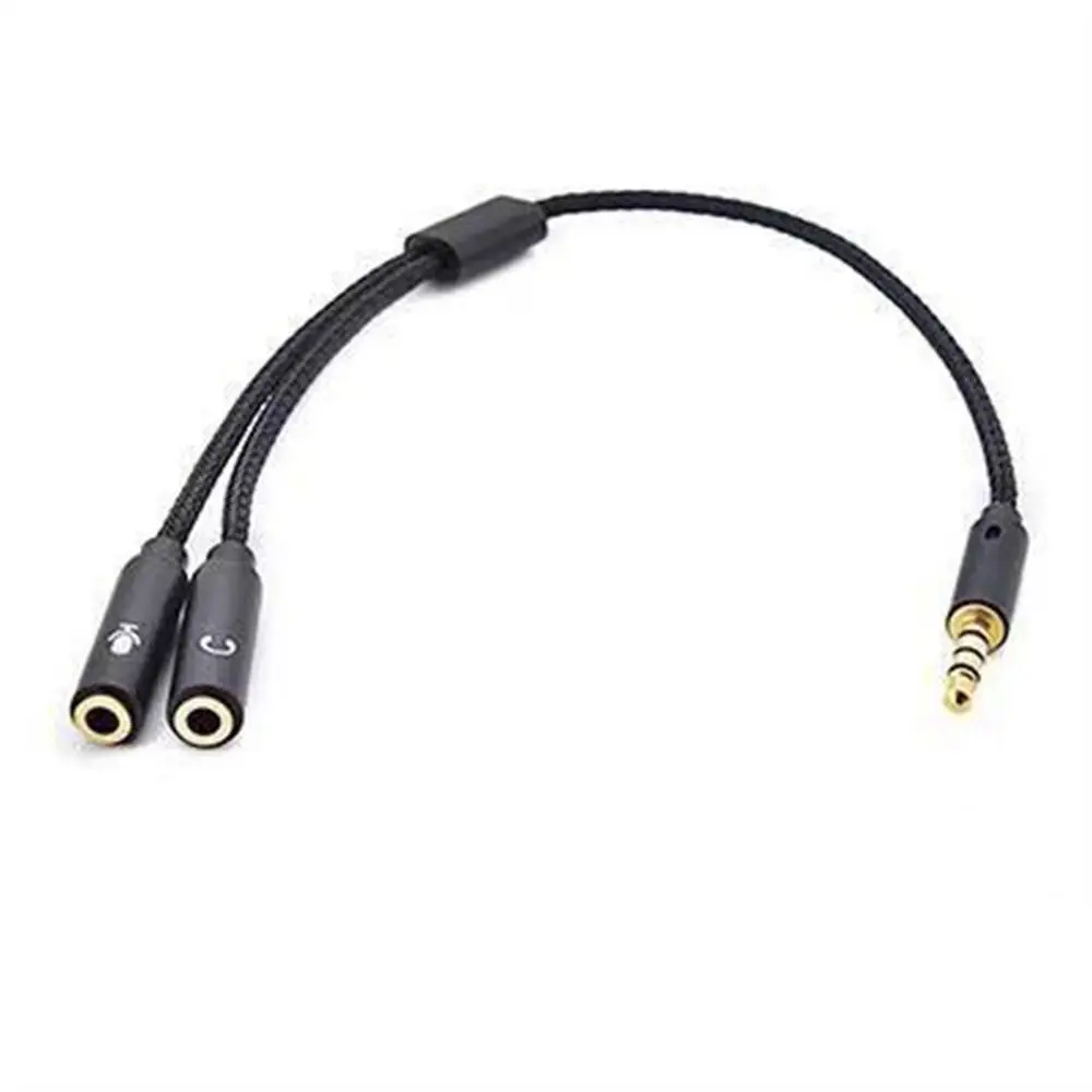 

Cable Headphone Cable Mic Audio Cable 3.5mm Female 3.5mm Male AUX Cable Cable Converter 1 Male to 2 Female Y Splitter Cable