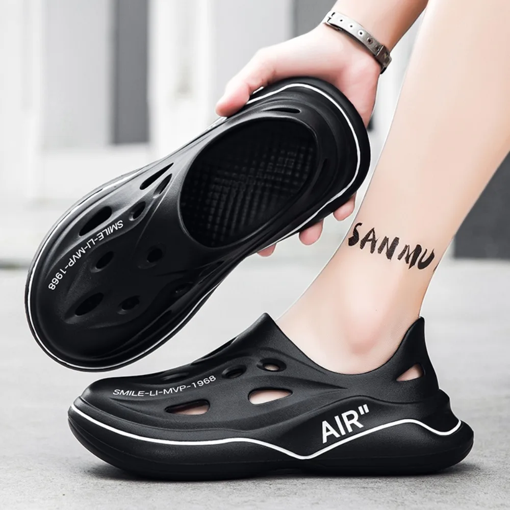 

Men's Hollow Shoes, Men's Outer Shoes, Men's Breathable Wading Shoes, Men's Outdoor Hiking Beach Shoes, Men's Sandals