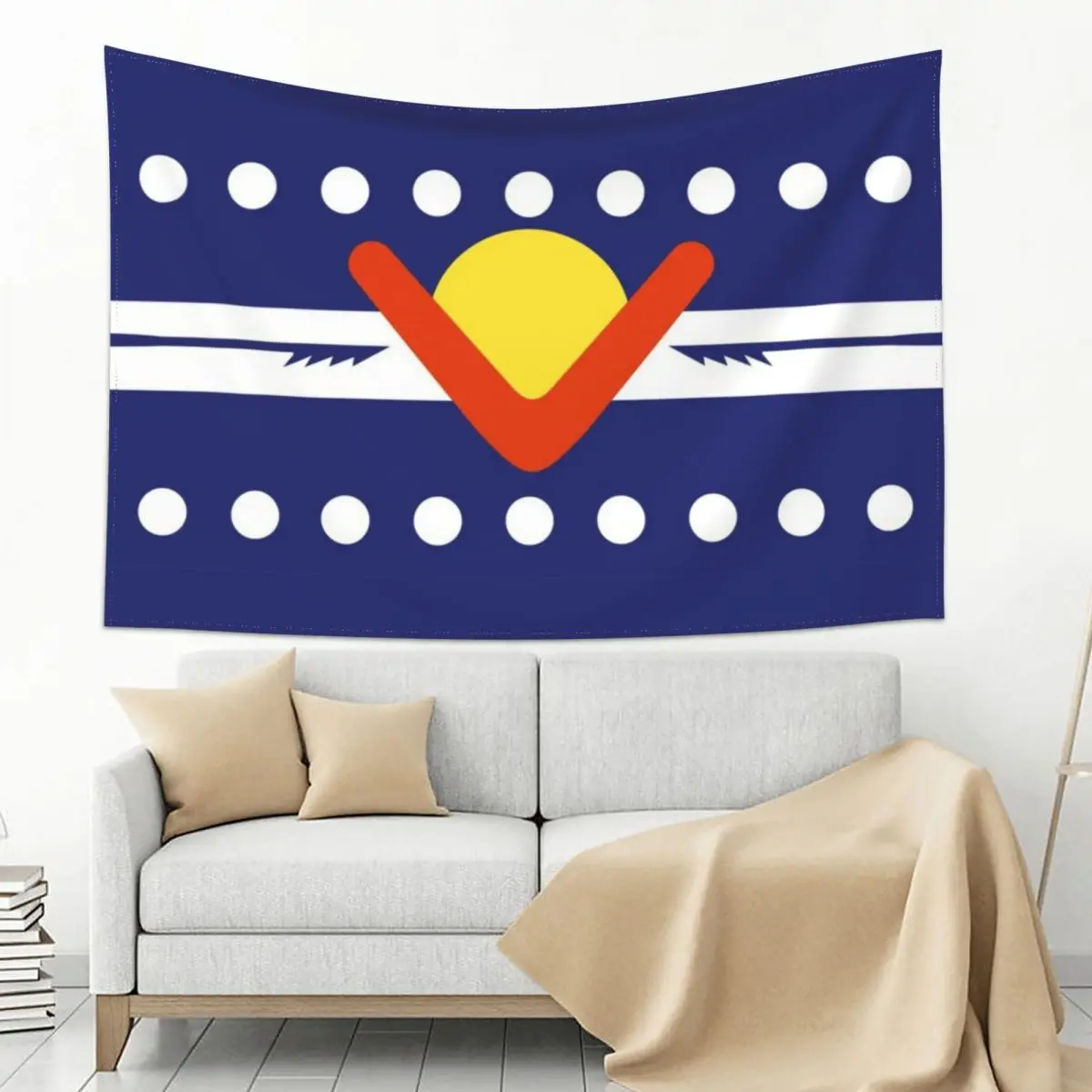

Flag of Ngarrindjeri Australia Tapestry