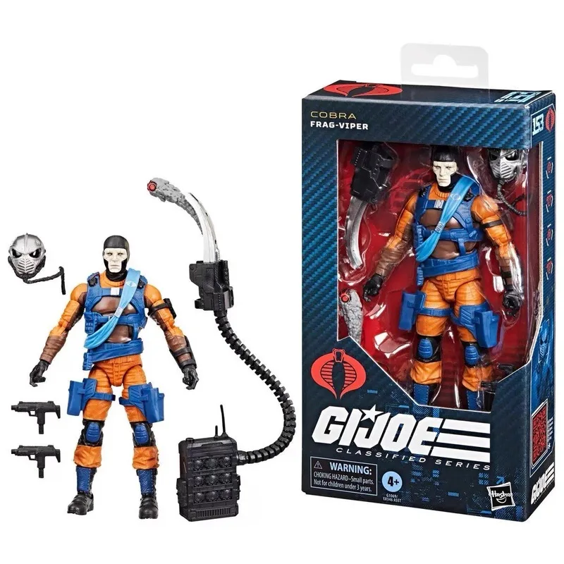 Venta caliente Original Hasbro Fuerzas Especiales Serie Anime Figura G.I. Figura de acción Darklon de la serie Joe, juguete para niño y niña, regalos para niños