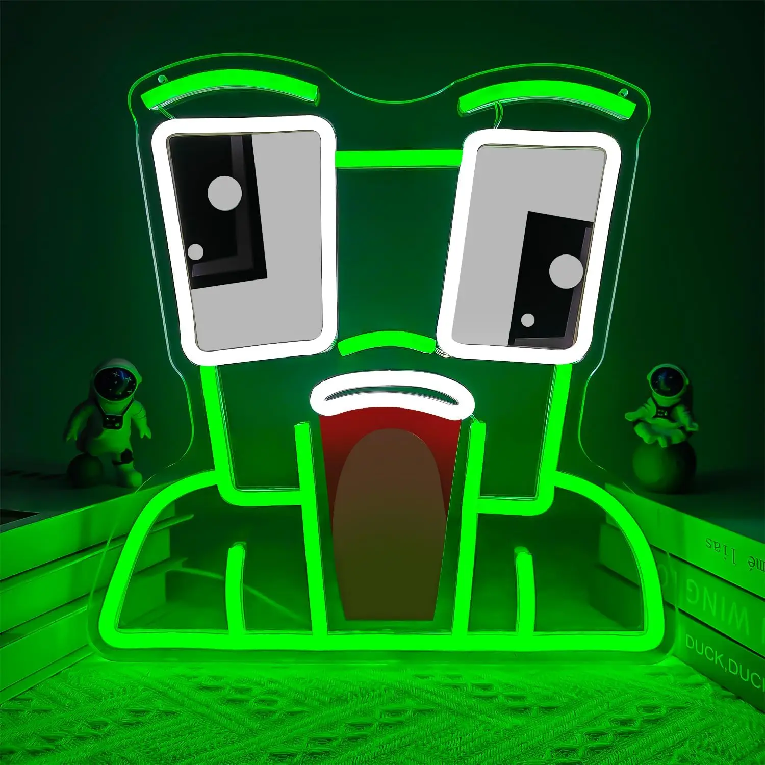 

Неоновая вывеска «Большеогоногая лягушка» с USB-питанием, регулируемая LED-подсветка, декор для стен спальни, игровой комнаты, гостиной, подарки на день рождения