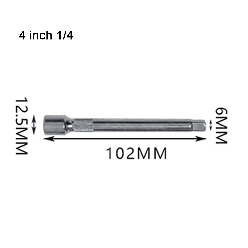 1/4 3/8 1/2 Wrench Extension Bar Socket Ratchet Sleeve Connecting Rod Steering Socket Post Workshop Equipment Power Tools