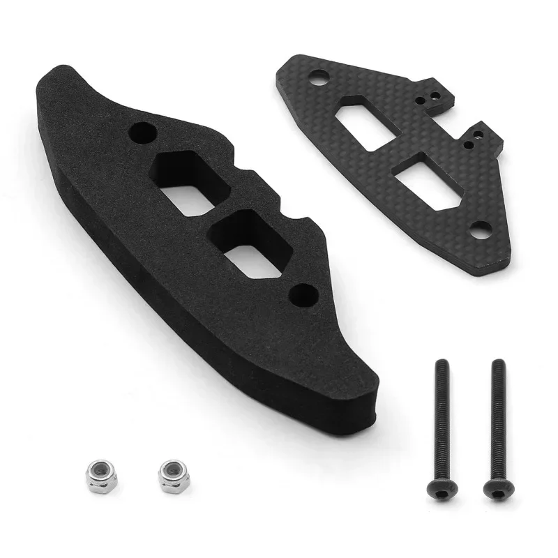 Front Bumper Sponge Foam and Bumper Support Plate 51701 for TAMIYA XV02 XV-02 1/10 RC Car Upgrade Parts Spare Accessories