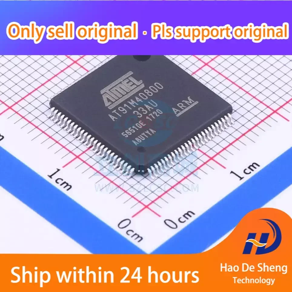 

1 шт./лот AT91M40800-33AU LQFP-100, новый оригинал, в наличии