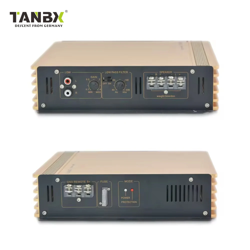 Factory Price 2 Channel Sound Digital Car Amplifier  Professional Class AB High-quality Car Amplifier(H-338)