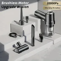 8000Pa Wireless Car Vacuum Cleaner USB Charging Portable Cleaning Appliance Mini Wet and Dry Vacuum Cleaner Household