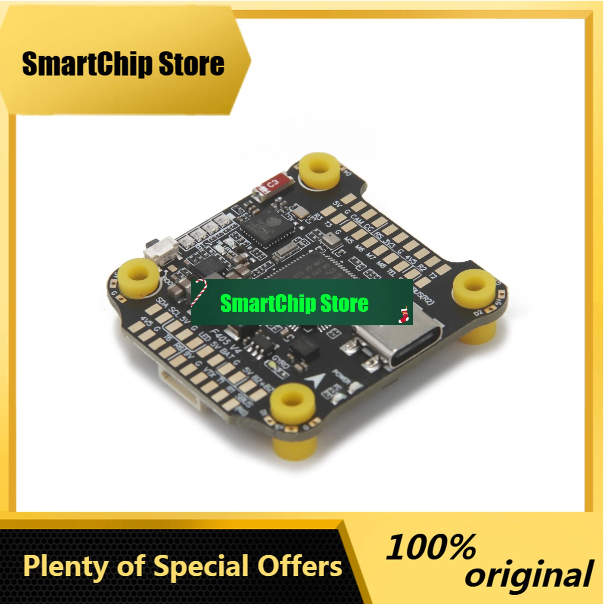SmCpF405 V4 FC F4 Stack Flight Control BLS 4-in-1 55/60A ESC 3-6S 30x30 INAV Betaflight Bluetooth For 5-8inch FPV Drone Frame Pa