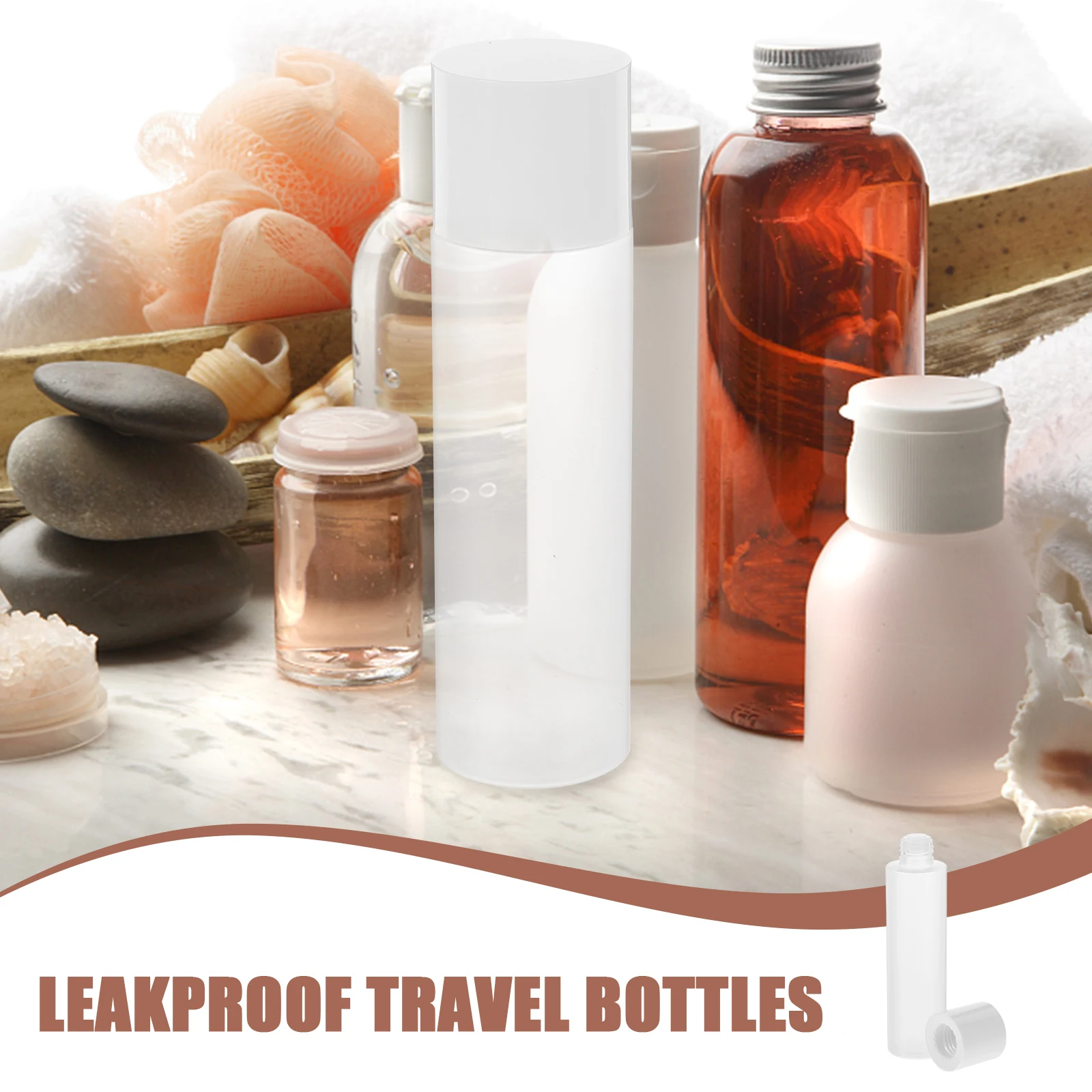 

3 Pcs Toner Bottle Travel Toiletries Size Bottles Lotion Empty The Pet