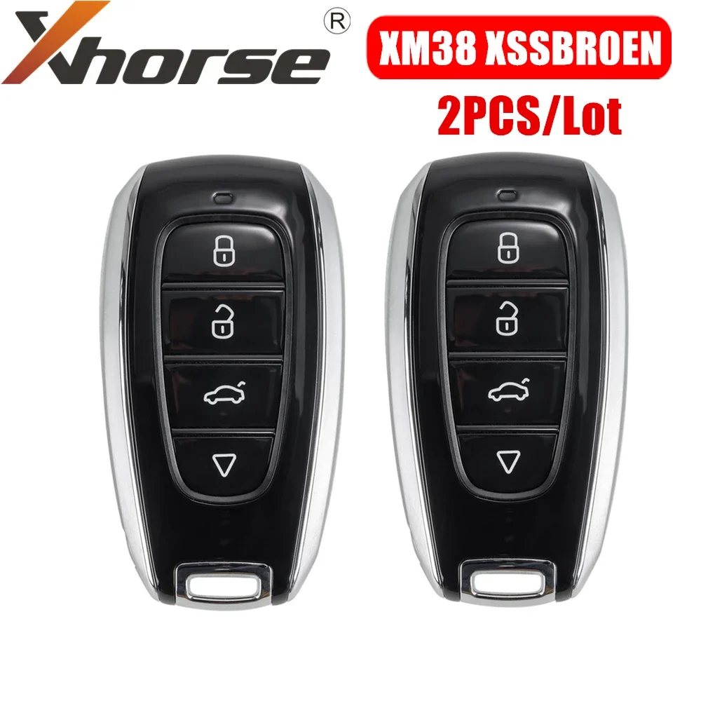 

Xhorse XSSBR0EN SU.BR Style 4 Buttons XM38 Series Universal Smart Key 2PCS/Lot