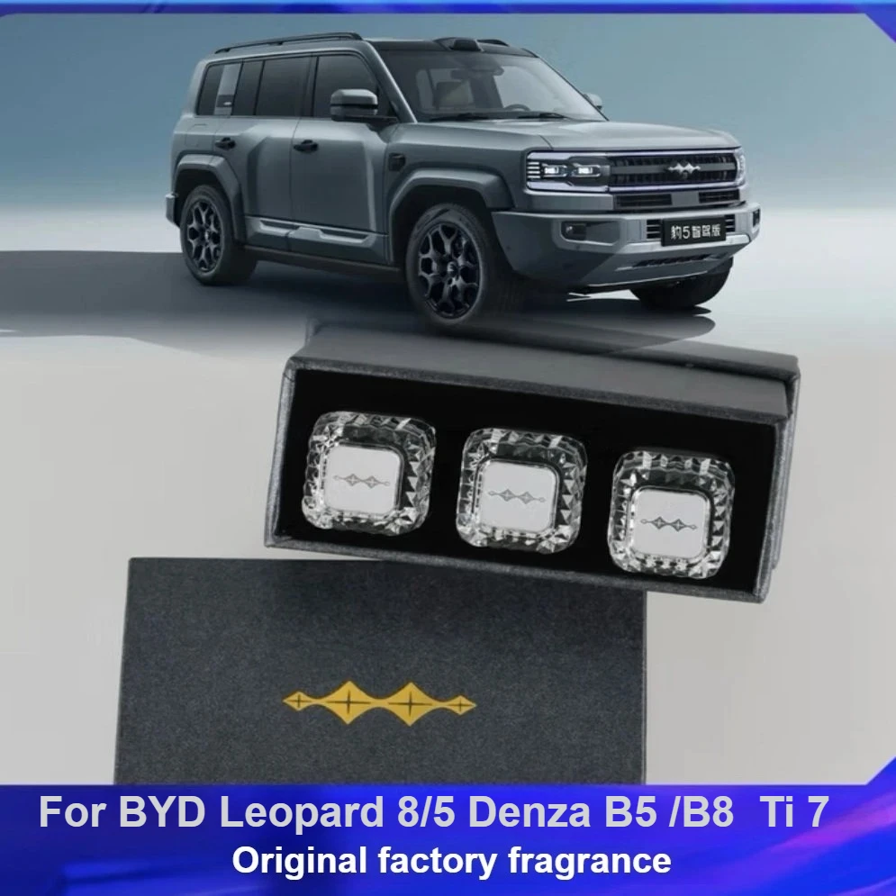 

For BYD Formula Leopard 8/5 Denza B5 /B8 Titanium 7 Ti 7 Car Air Freshener Brand New Original Fragrance Stick Replacement Core