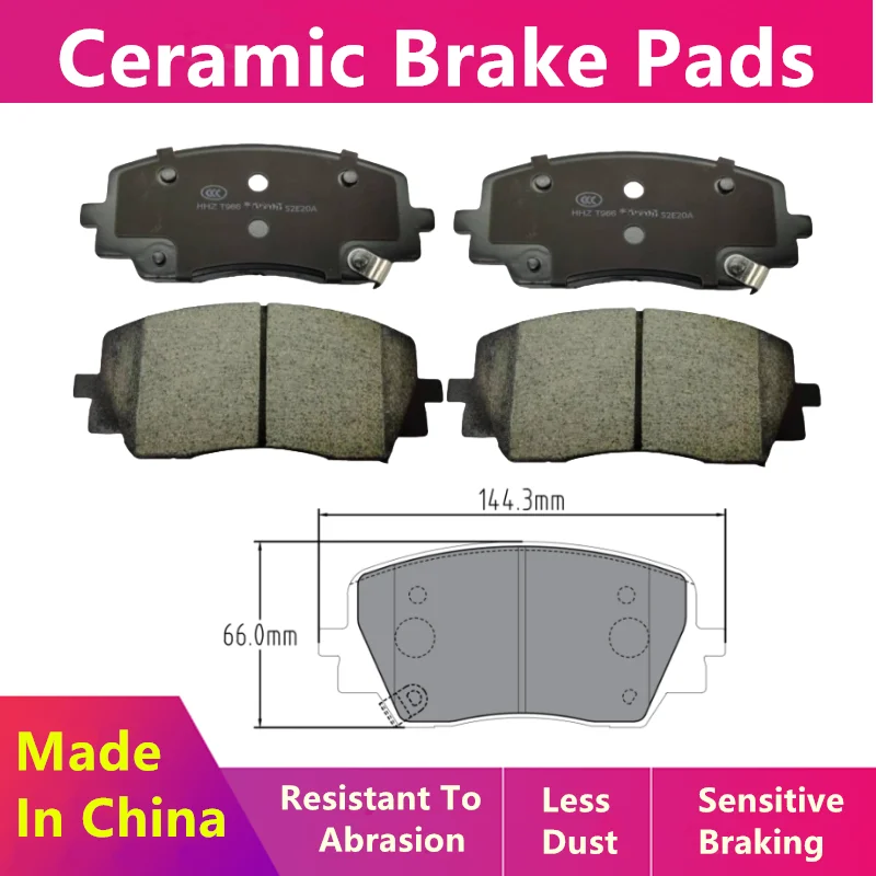 Front brake pads 58101L6A10 for Kia K5 Kaiku (DL3) 2.0T(380T) 2020 2021 2022 2023 2024 / Auto Parts - 02019