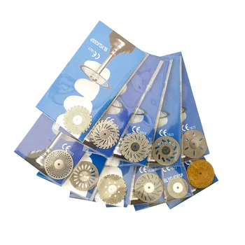 AG 5 pezzi Dischi diamantati dentali Disco da taglio a grana...