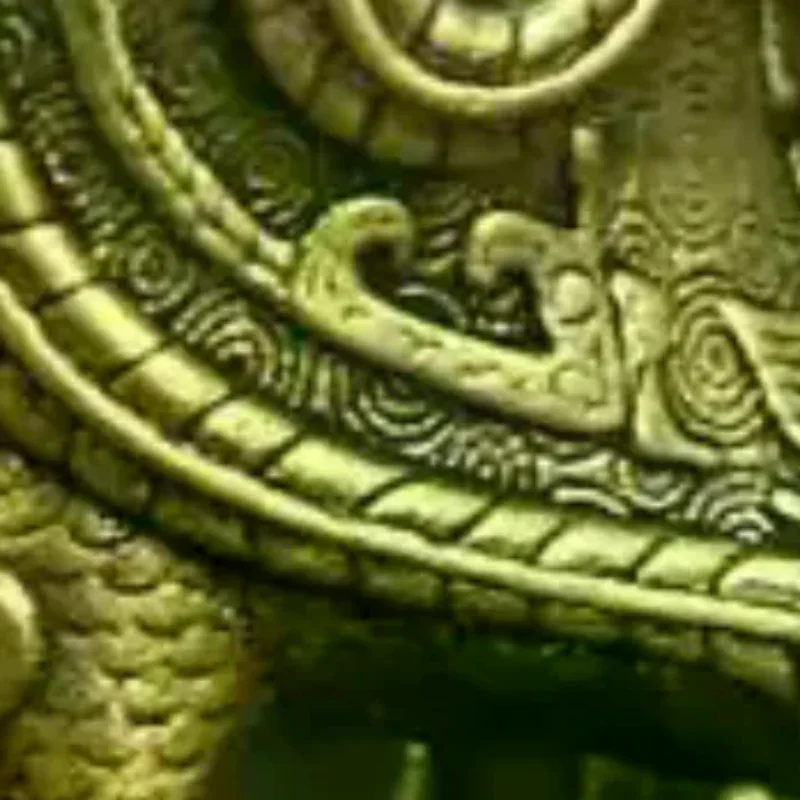 Ancient Owl Zun Bronze Vessel Retro Style Metal Craft For Tea Table Entrance Decor Chinese Cultural Artifact Collectible