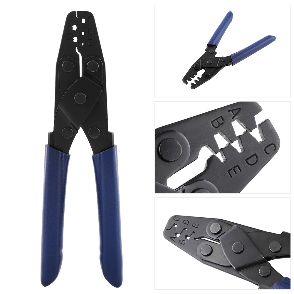 

Professional 22-10 AWG Terminal Wiring Harness Crimp Plier Open Style Crimper Crimping Tool