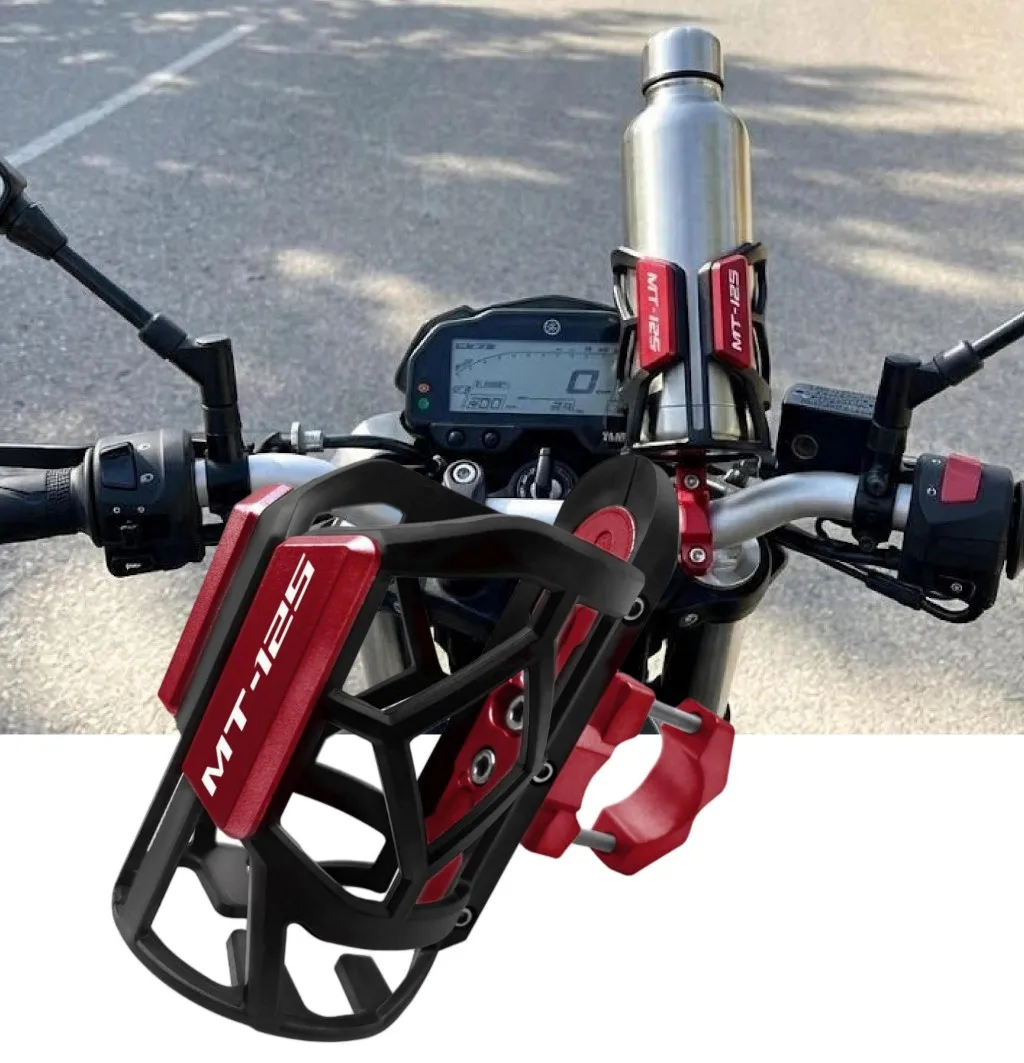

Motorcycle water cup Holder For YAMAHA MT-125 MT125 MT 125 2 Pcs High quality Motorcycle Fashion water cup Holder