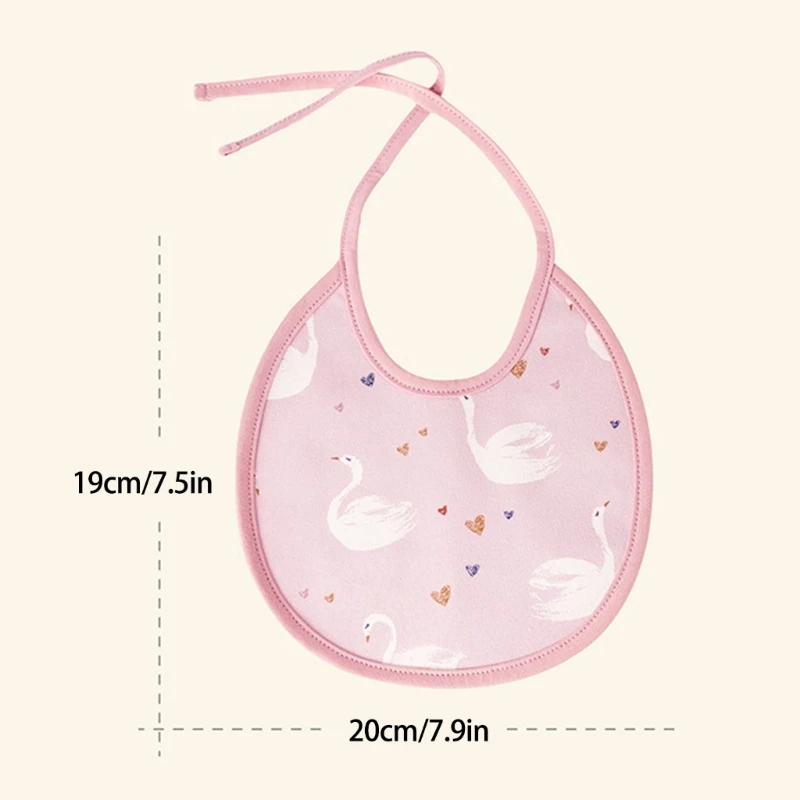 New Waterproof Cotton Baby Bib Adjustable Print Newborn Burp Cloth Feeding Saliva Towel Bandana Children Boys Girls Drooling Bib