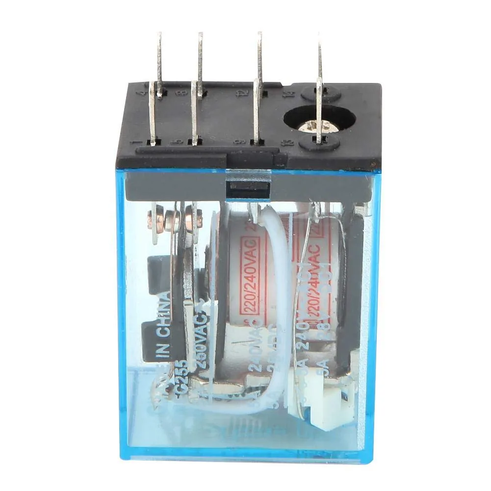 

High performance and stable work 220V AC Coil Power Relay MY2NJ Miniature Relay DPDT 8 Pin 5A HH52P MY2NJ (Pack of 10)