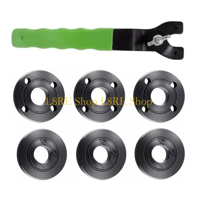 L8RE Essential Grinder Flange и Harench Set Metal Bock Nuct и гаечная гаечная гаечная гаечная газета для деревообрабатывающей