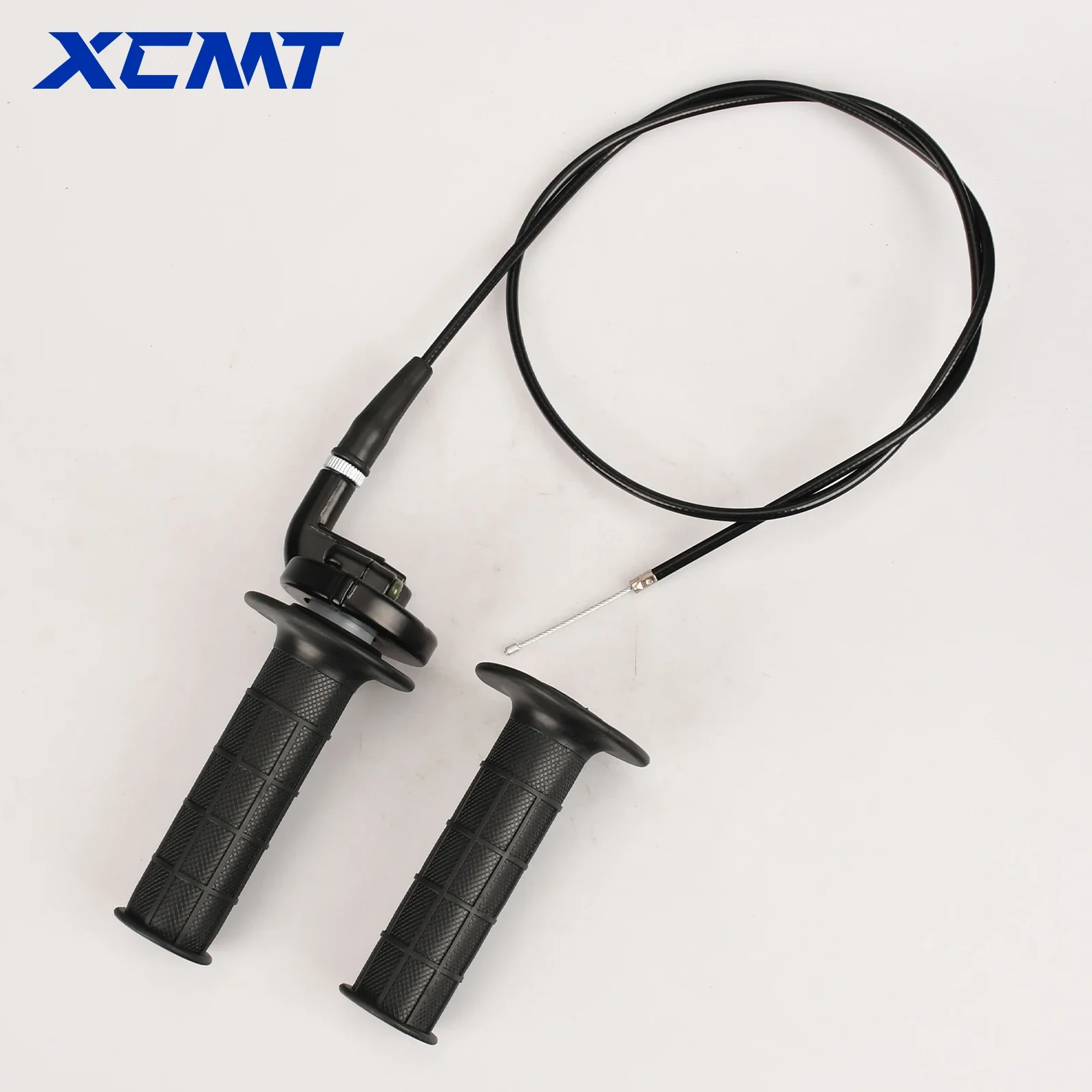 

7/8" 22mm Motorcycle Grips Throttle Accelerator Universal Handle Grips and Cable Set Handle Bar Motorbike ATV Accessories