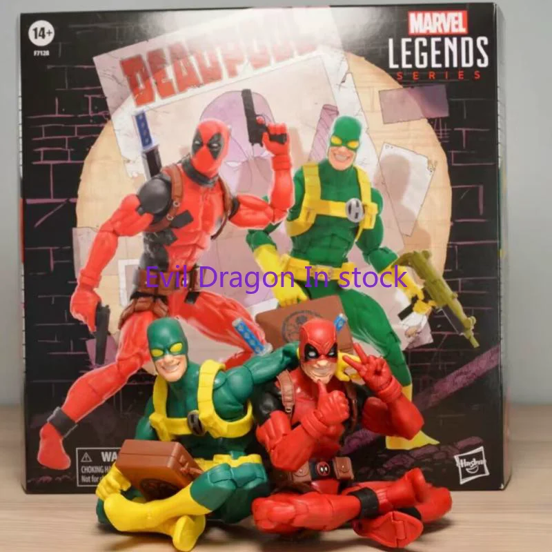 Figuras de acción originales de Marvel Legends, Bob Deadpool Agents of Hydra, modelo de juguete de 6 pulgadas, regalo coleccionable