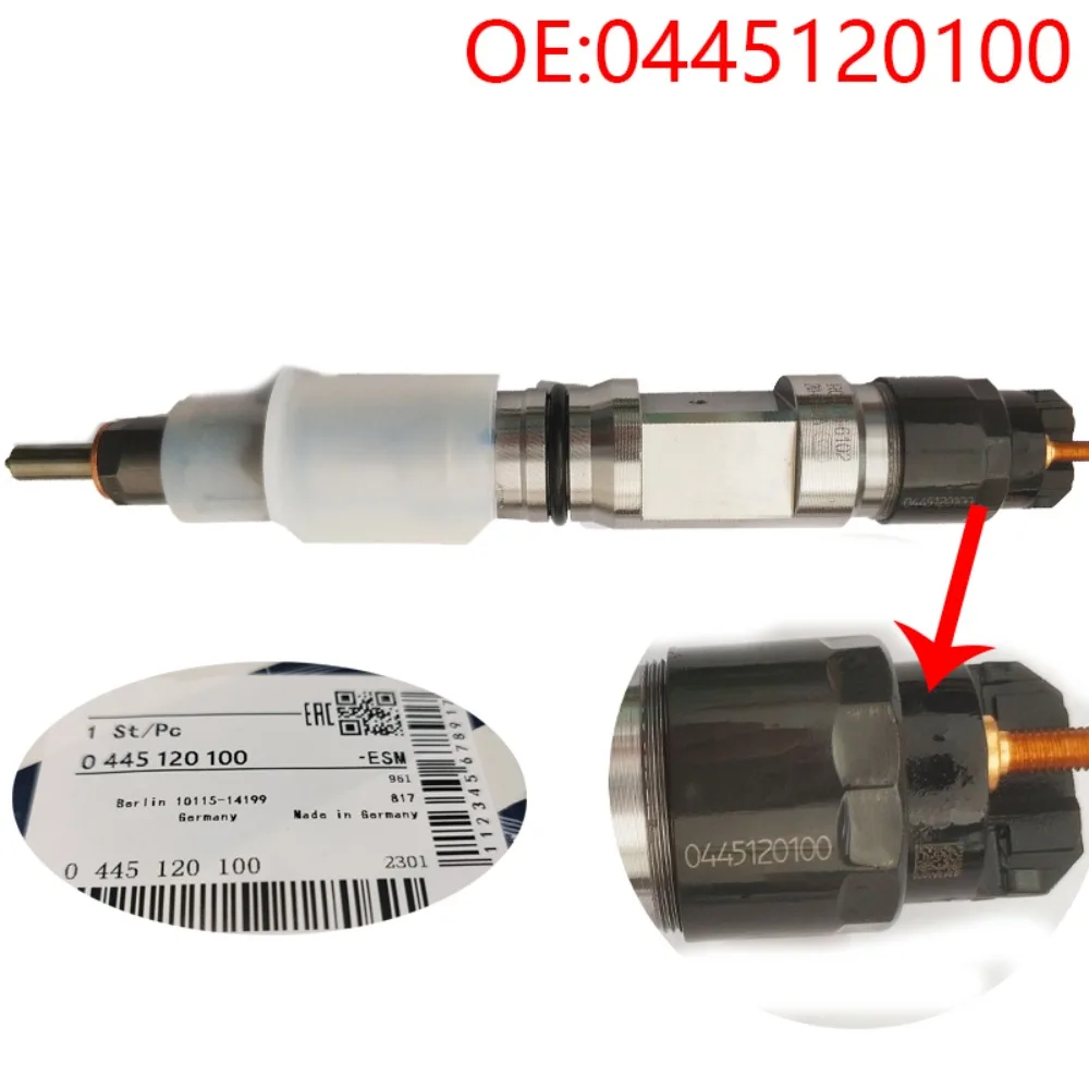 

0445120100 is suitable for diesel engines. The common rail injectors of the German MAN engine are 0 445 120 100