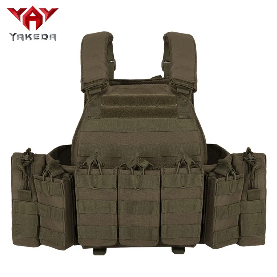 Yakeda Camouflage Amfibisch Trainingsvest, Outdoor Cs Trainingsvest